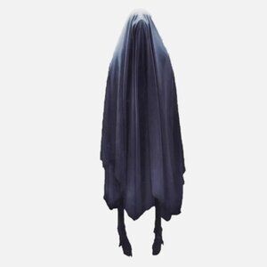 28" Tall Ghost Halloween Wall Decal Reusable Vinyl Art Holiday Home Decoration